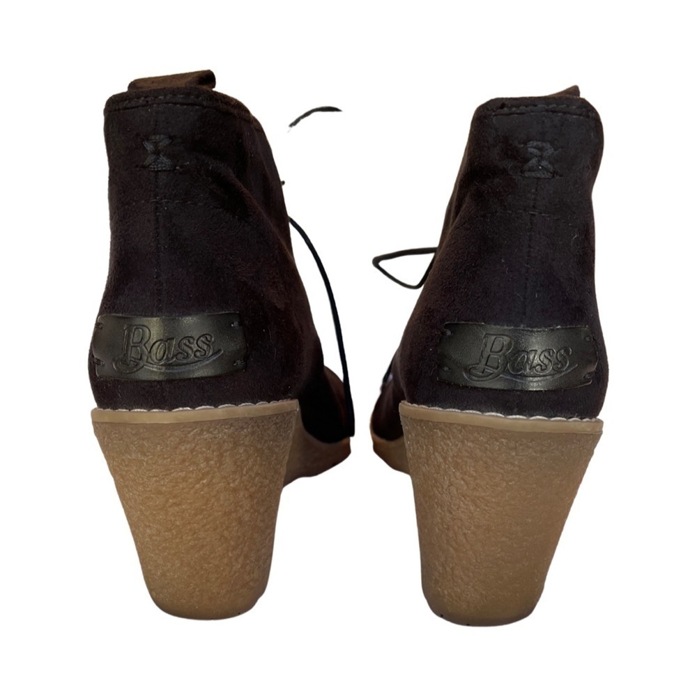 Bass Cali Wedge in black suede Size 9 ladies - Picture 4 of 8